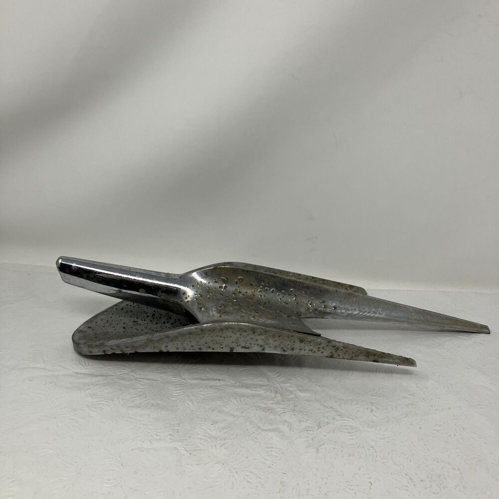 1956 Ford Fairlane Chrome Hood Ornament Original OEM BJ-16868-A BJ-16853-A